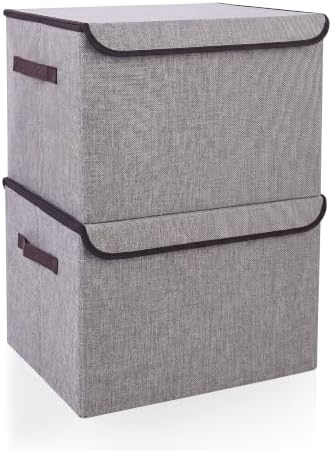Bagnizer Large 42 Quarts Fabric Storage Bins by Bagnizer
