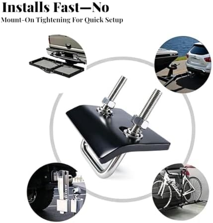 Trailer Hitch Stabilizer Anti Rattle Clamp Heavy Duty Towing Tightener - Image 4