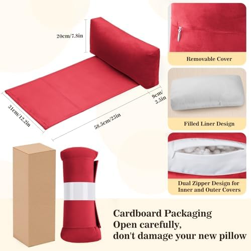 Recliner Headrest Pillow, Adjustable Comfort Neck & Head Support Pillow - Image 6