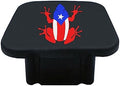 2 Inch Puerto Rico Coqui Frog Trailer Hitch Tube Cover Plug Cap, Tow Hitch by omlkibo