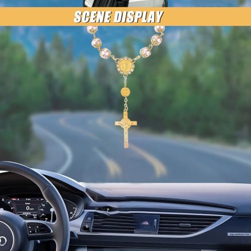 ZIMISI 2PCS Car Rosary for Rearview Mirrors - Image 4