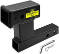 KAIRAY Trailer Receiver Hitch Riser Extender Adapter 6" Drop/Riser, 7500lbs by KAIRAY
