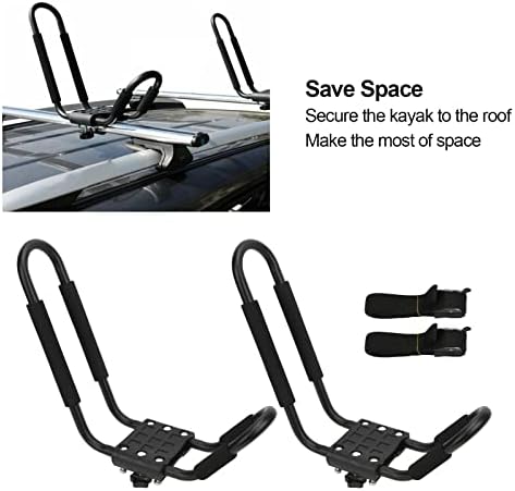 Kayak Roof Rack, J Shaped Bar - Image 7
