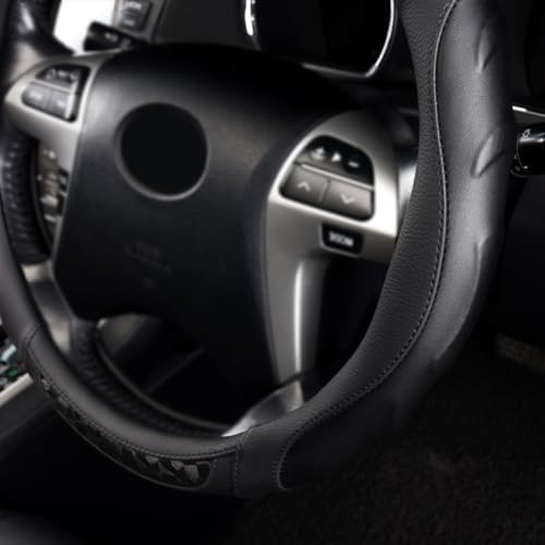 Flying Banner Faux Leather Heavy Duty Inner Ring car Steering Wheel Cover - Image 3
