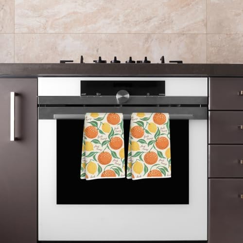 Oranges Lemons Trump Decor Kitchen Towels Gifts - Image 4