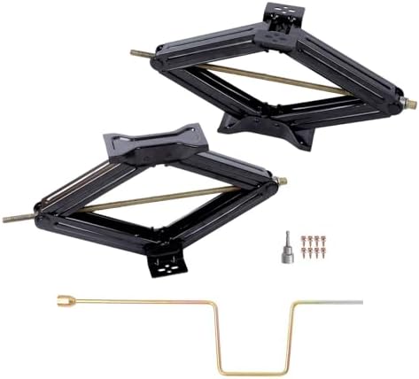 labwork 2 Pack 6600Lbs Capacity RV Trailer Stabilizer Scissor Jack Extended by labwork