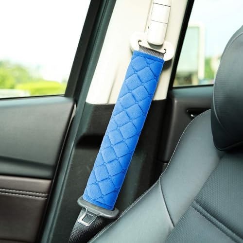 Tatuo 4 Pack Seat Belt Cover Extra Long Soft Pad - Image 5