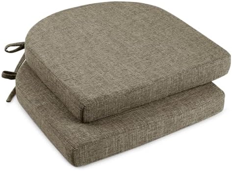 downluxe Indoor Chair Cushions for Dining Chairs, Soft and Comfortable Textured by Downluxe