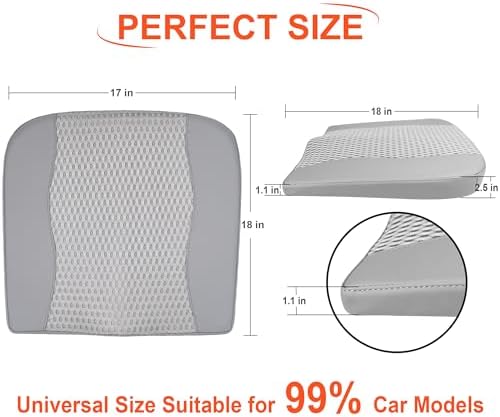 Lofty Aim Car Seat Cushion, Memory Foam Car Seat Cushions - Image 7