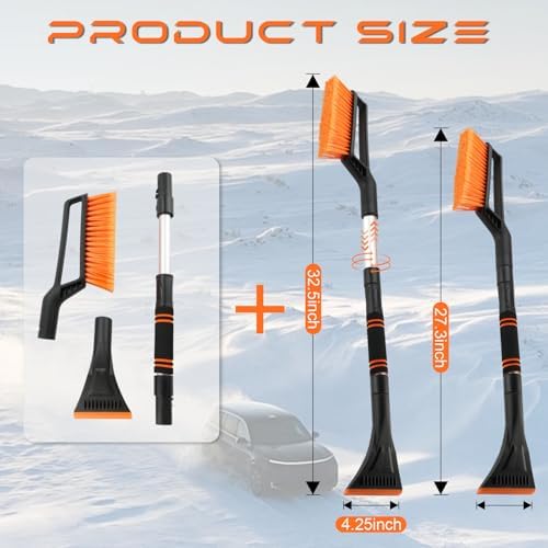 SINGARO Ice Scraper and Snow Brush - Image 2