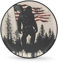 Flag Bigfoot Spare Tire Cover Dust-Proof Wheel Protector by Unknown