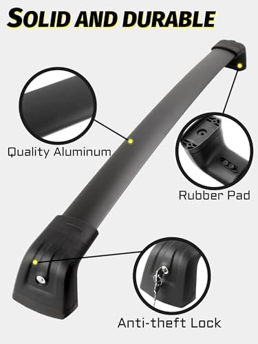330LB Roof Rack Cross Bars Fit for 2011-2021 Grand Cherokee Cargo Bars - Image 5