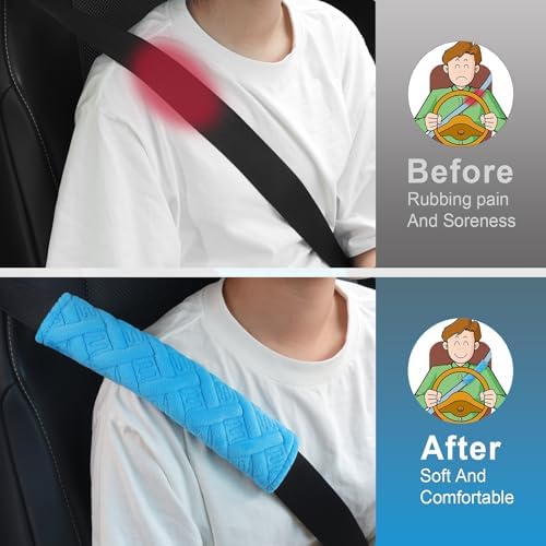 JUSTTOP 2-Pack Universal Car Seat Belt Pads Cover - Image 6