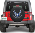 Quadratec Spare Tire Cover, U.S. Air Force Licensed Logo by Quadratec