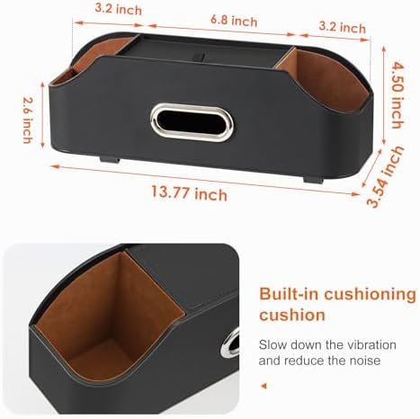 Car Seat Back Cup Holder, 4-in-1 Multifunctional Backseat Organizer - Image 6