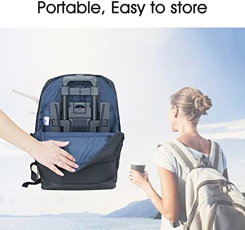Car Seat Dolly for Airport, Foldable Car Seat Travel Cart & Roller - Image 3
