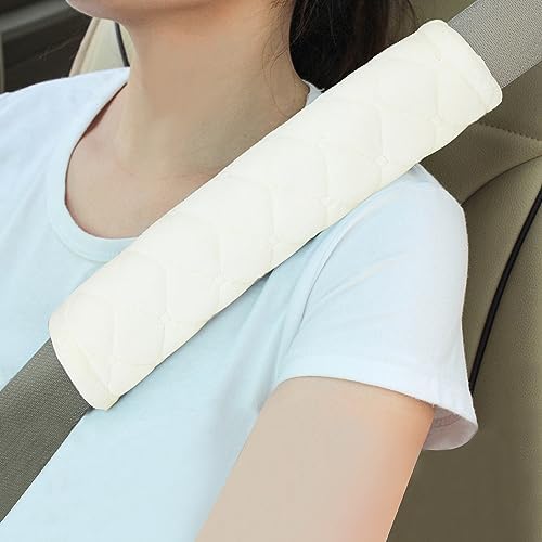 Amooca 2 Pack Seat Belt Covers Soft Shoulder Pad by Amooca