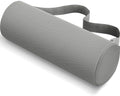 CushZone Memory Foam Lumbar Roll Support Pillow, Large Ligjt Gray by CushZone