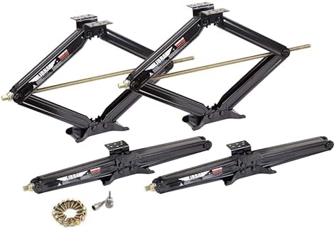LIBRA 30" 5000lbs RV Trailer Camper Stabilizer Leveling Scissor Jacks Set 2 by LIBRA