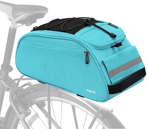MOSISO Bike Rack Bag, Waterproof Bicycle Trunk Pannier Rear Seat Pouch - Image 2