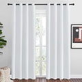 NICETOWN Greyish White Blackout Curtains by NICETOWN