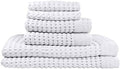 GILDEN TREE Waffle Towel Set Quick Dry Thin | 2 Bath Towels | 2 Hand Towels | 2 by GildenTree