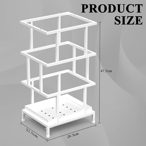 Alyoen Umbrella Holder for Entryway, Metal Umbrella Stand - Image 5