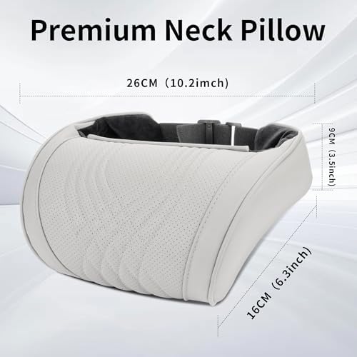 Car Headrest Memory Foam Neck Pillow - Image 5