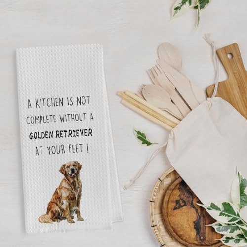 Golden Retriever Dish Towels Set - Image 2