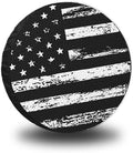 16" Spare Tire Covers for Tire, USA Flag Trailer Spare Tires Cover for by Unknown