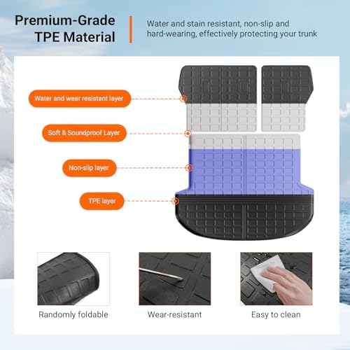 powoq Cargo Mat & Backrest Mats Compatible - Image 5