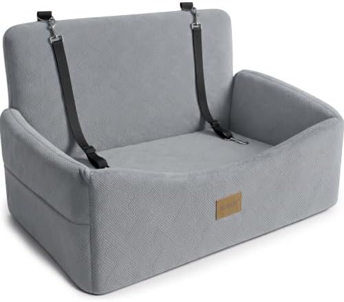 JOEJOY Dog Car Seat for Large Medium Sized Dogs Under 55 lbs, Dog Booster Seat by JOEJOY