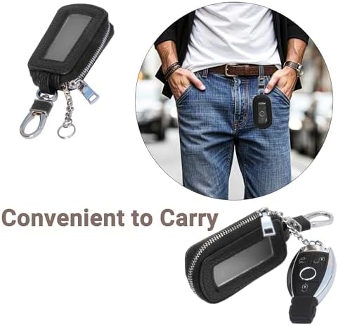 Yuoyar Premium Leather Key Fob Case - Image 2