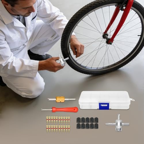 Valve Stem Removal Tool Set 33-Piece Valve Core Removal Tool Kit - Image 5
