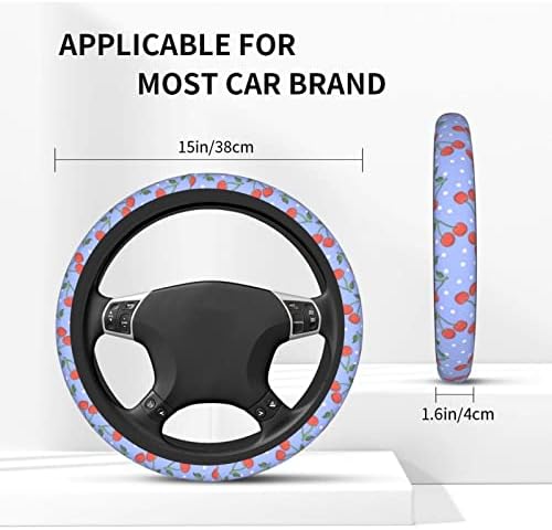 Purple Cherry Steering Wheel Cover - Image 4