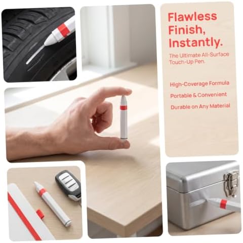 White Wax Tire Marker Crayon Pen - Image 3