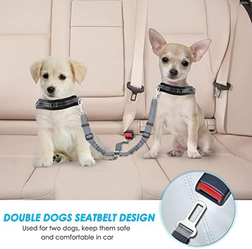 SlowTon Double Dog Seat Belt for Car - Image 2