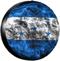 Honduras Flag Spare Tire Cover, Universal Waterproof & Dustproof Wheel by YSYZSDS
