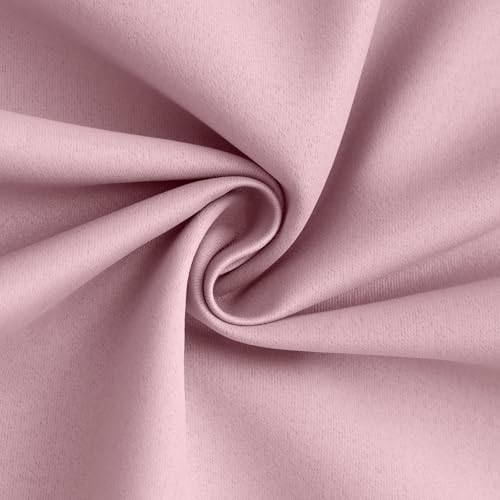 Yakamok Pink 100% Blackout Curtains 84 Inches Long - Image 3