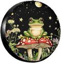 Mushrooms Psychedelic Frog Spare Tire Cover by TZBVTAU