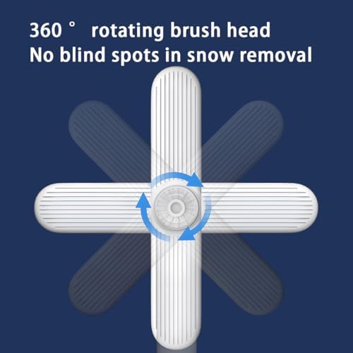 Mandark Car Windshield Snow Brush and Ice Scraper, Detachable Extendable - Image 5