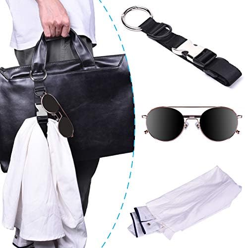 Wisdompro Jacket Gripper Strap for Travel, Nylon Add a Bag Luggage Straps - Image 7