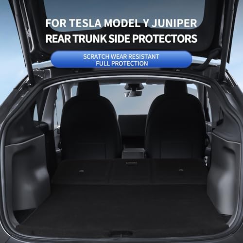 Rear Trunk Side Protectors for Tesla Model Y Juniper 2025-2026, Cargo Area - Image 2