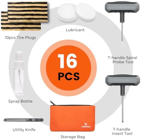 ETENWOLF Flat Tire Repair Kit - Image 2