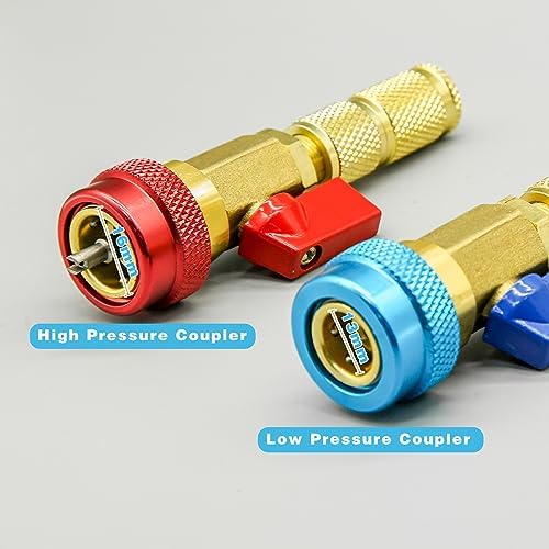 31Pcs R134A Valve Core Quick Remover Installer Tool Set, High Low Pressure AC - Image 2