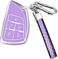 for Chevrolet Key Fob Cover, TPU Protective Key Case by Yonmcfn