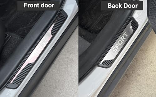 Stainless Steel Car Door Sill Protectors - Image 4