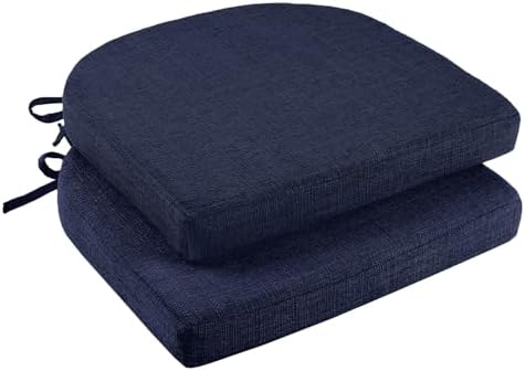 downluxe Indoor Chair Cushions for Dining Chairs, Soft and Comfortable Textured by Downluxe