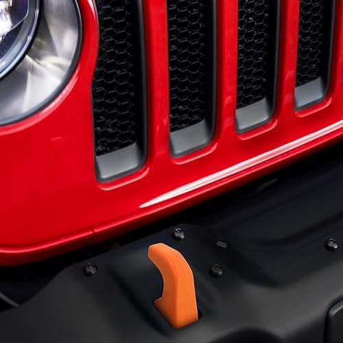 JWWY Tow Hook Protector Cover for Jeep Wrangler JK JL & Gladiator JT 4xe - Image 4