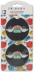 Friends the TV Series Central Perk Ceramic Car Coasters by OpenRoadBrands